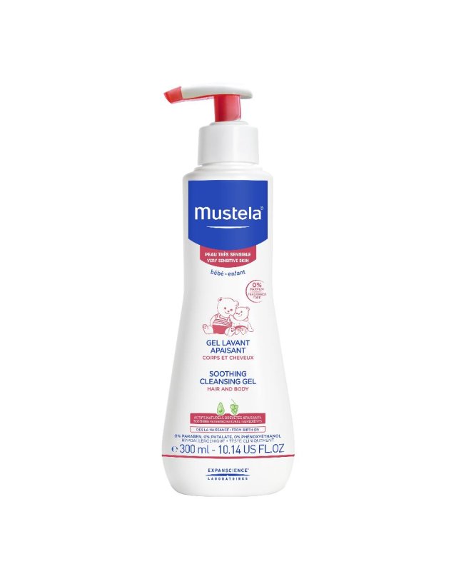MUSTELA GEL DET LENITIVO 300ML<<