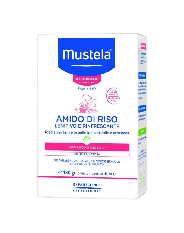 MUSTELA AMIDO DI RISO 180G
