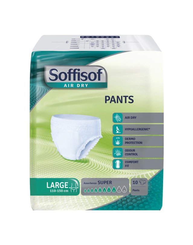 SOFFISOF AIR DRY PANTS SUPER L