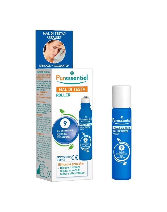 PURESSENTIEL ROLLER MAL DI TESTA