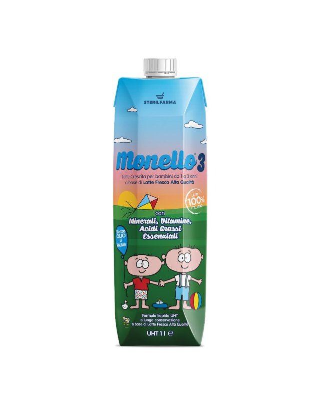 MONELLO 3  1/3ANNI LATTE 1LT