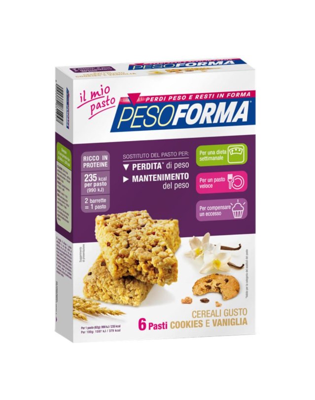 PESOFORMA Barr.CookiesVan.12pz