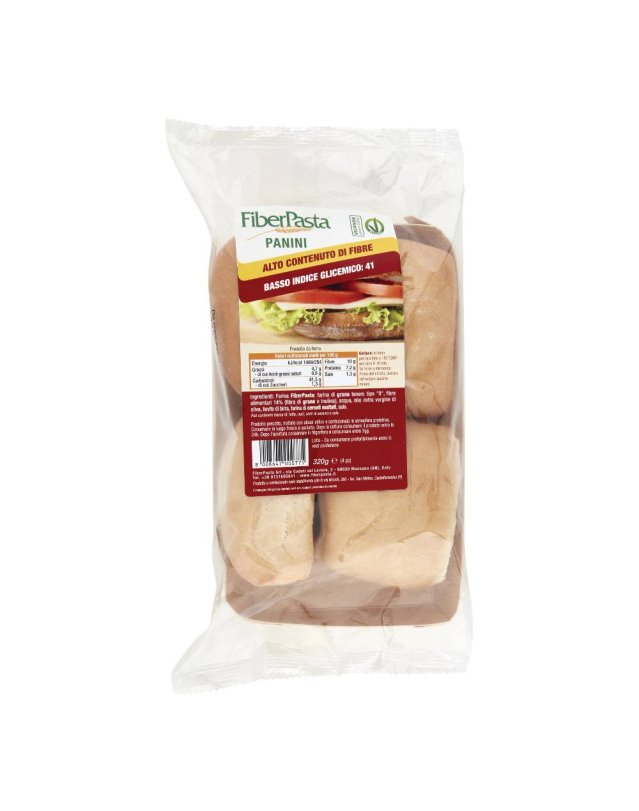 FIBERPASTA Panini Fibre 4x80g