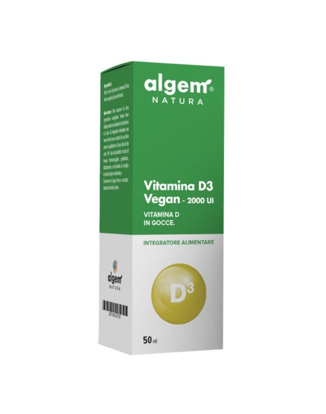 ALGEM VIT.D3 Gtt 2000UI 50ml