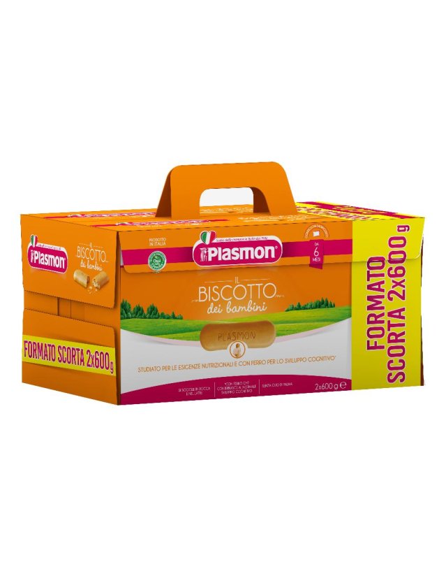 PLASMON BISCOTTO 2X600G