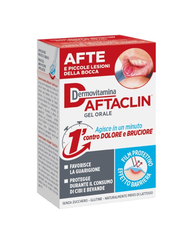DERMOVITAMINA AFTACLIN GEL