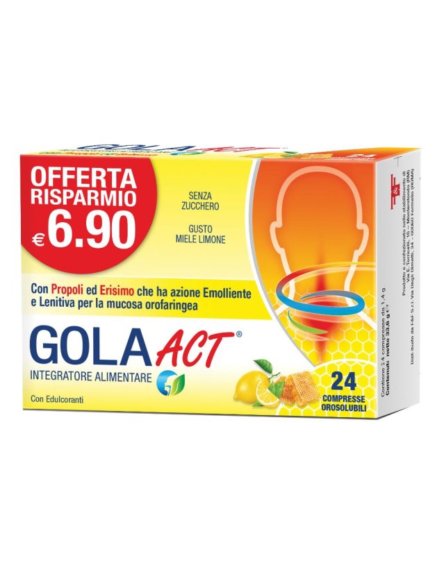 GOLA ACT MIELE LIMONE 62,4G