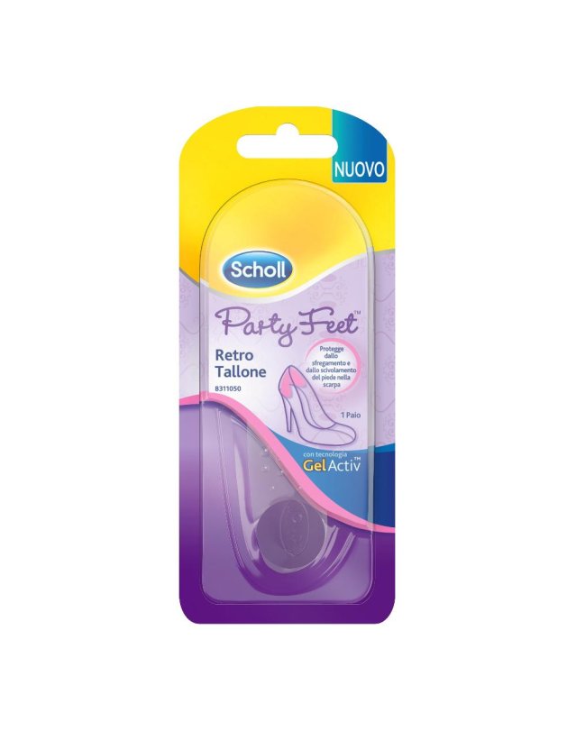 SCHOLLS PARTY FEET GEL ACT R/TA