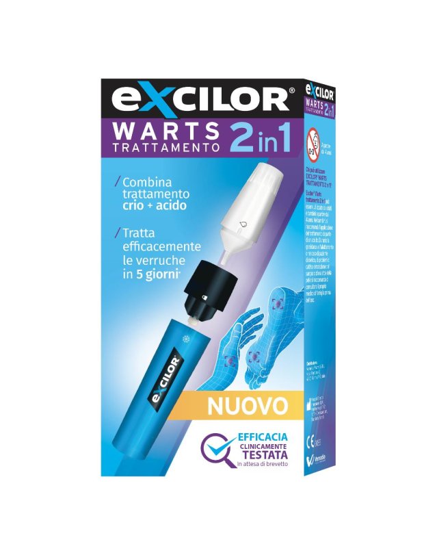 EXCILOR WARTS TRATTAMENTO 2IN1