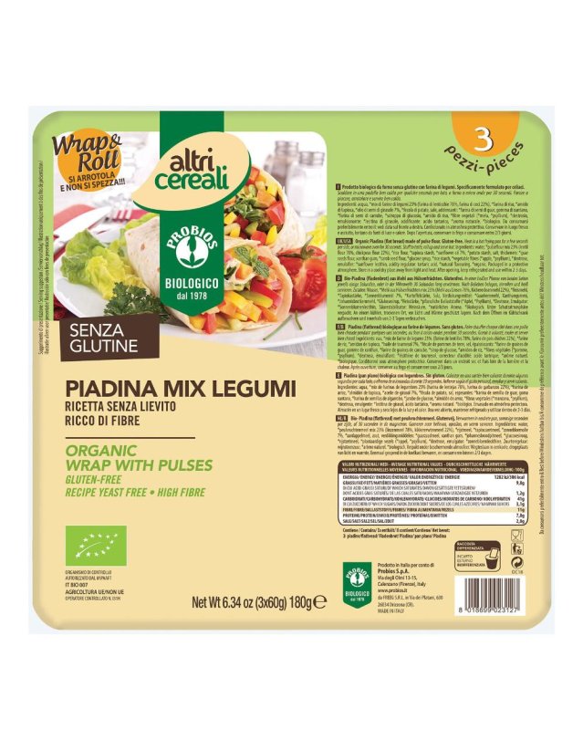 ALTRICEREALI Piadina Mix Leg.