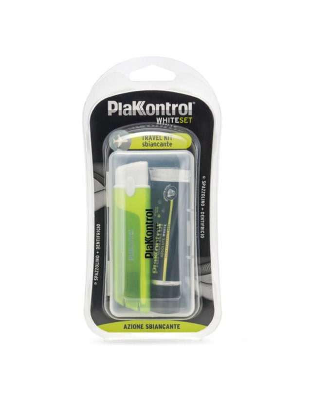 PLAKKONTROL WHITE SET TRAVEL K