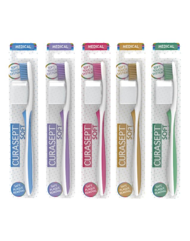 CURASEPT SPAZZ SOFT MED AZZURRO