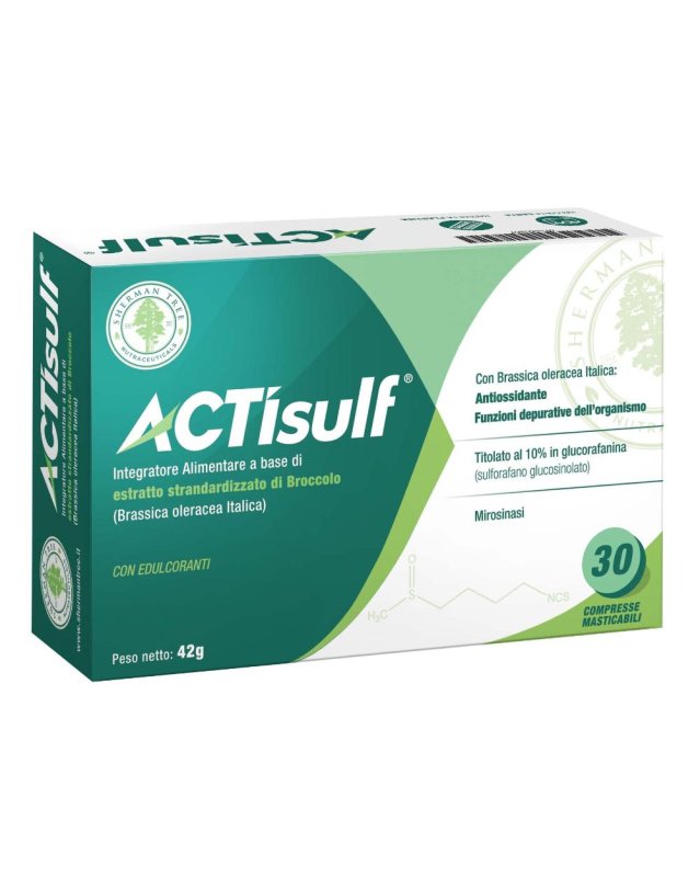 ACTISULF 600MG 30CPR MASTIC
