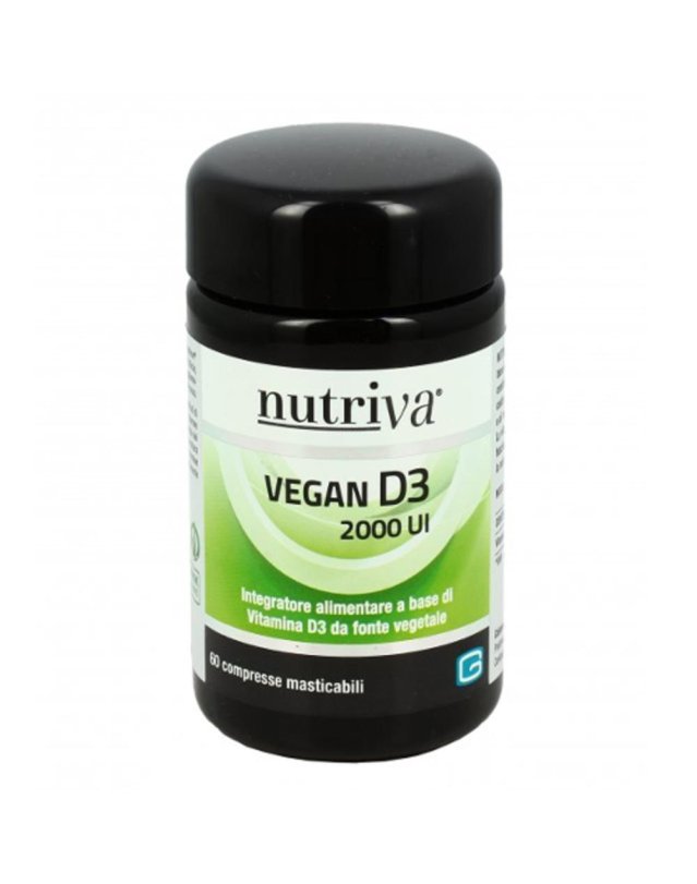 NUTRIVA VEGAN D3 60CPR 2000UI