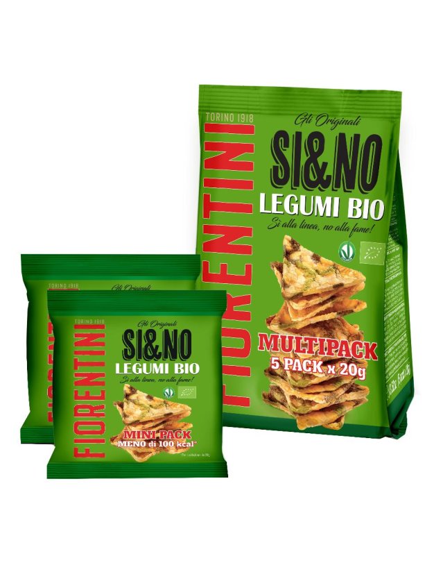 BIO SI&NO LEGUMI CROCCANTI 5PZ