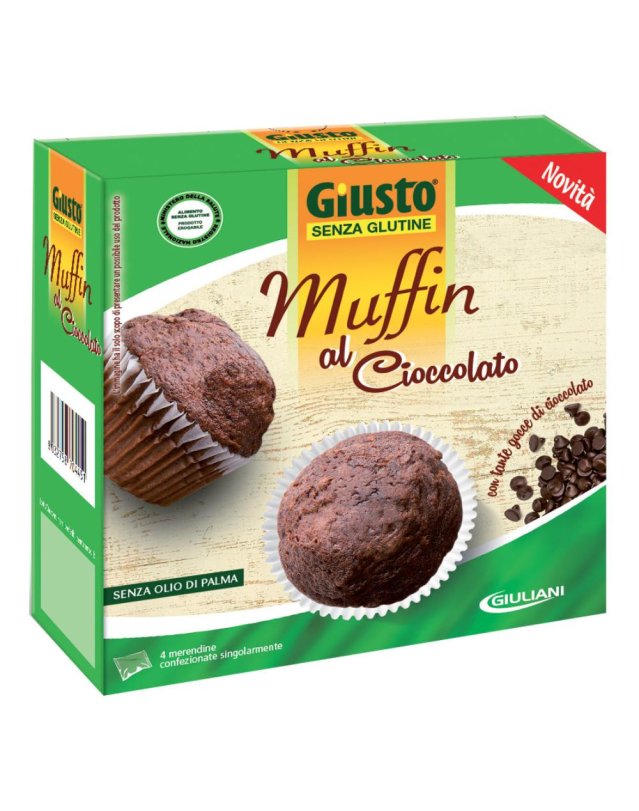 GIUSTO MUFFIN CIOCCOLATO S/GL