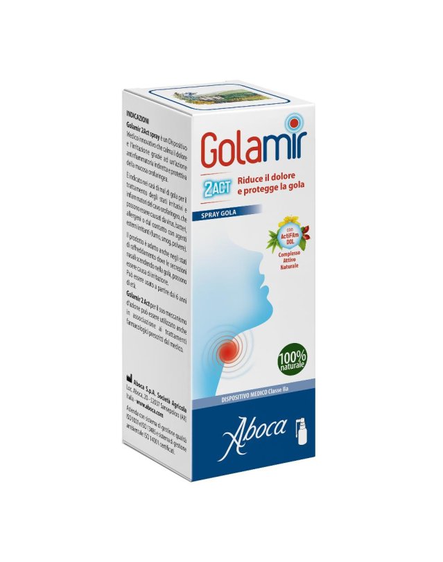 GOLAMIR 2ACT SPRAY 30ML ABOCA