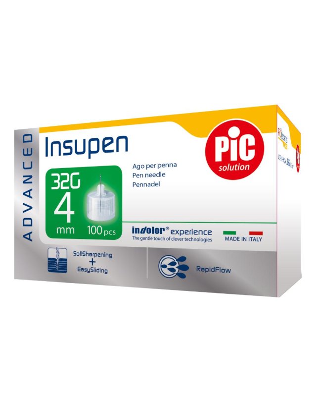 AGO INSUPEN 22610 32G 4MM 100PZ