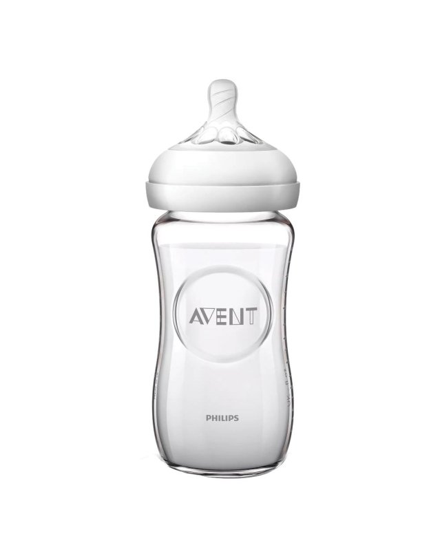 AVENT  BIB NAT VETRO 240ML 5317