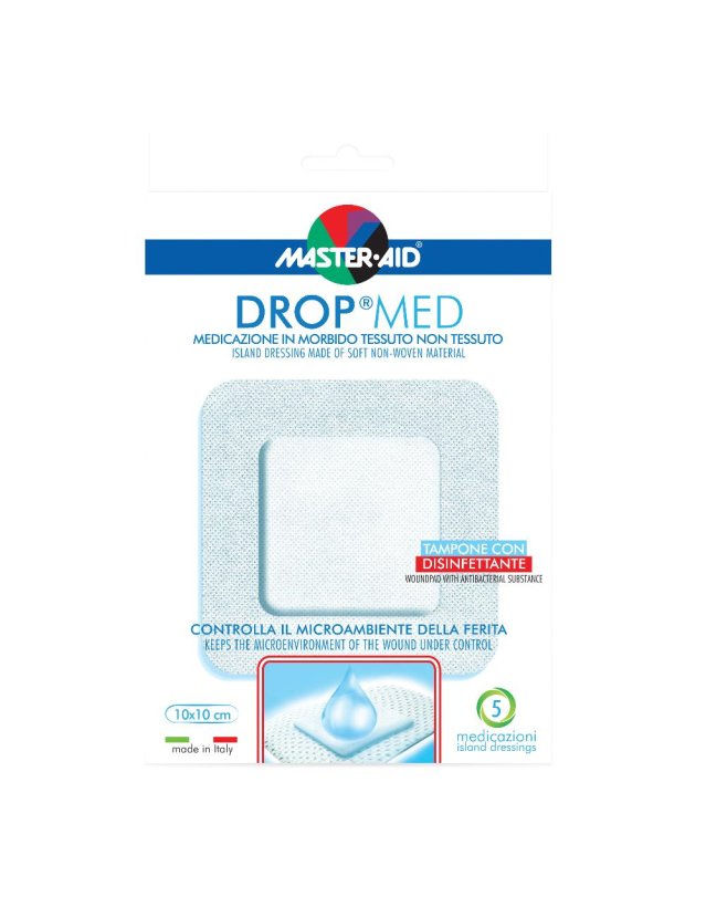 DROP MED 10X10CM 5PZ