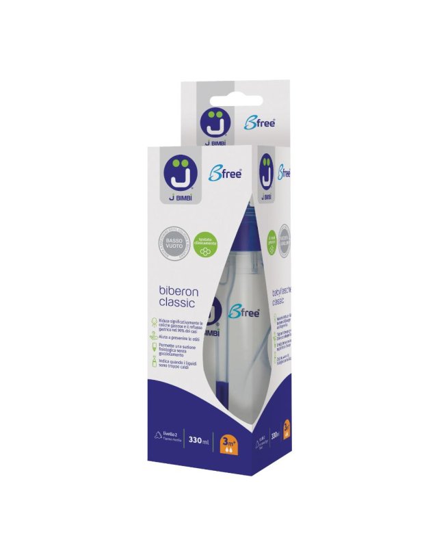 J BIMBI BFREE CL BIB ANT 330ML