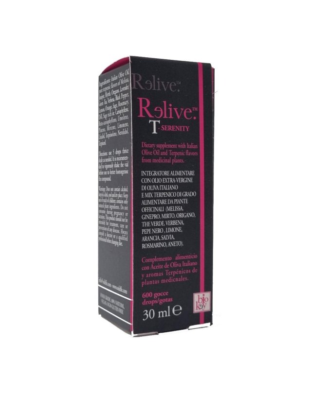 RELIVE T SERENITY GTT 30ML BIO