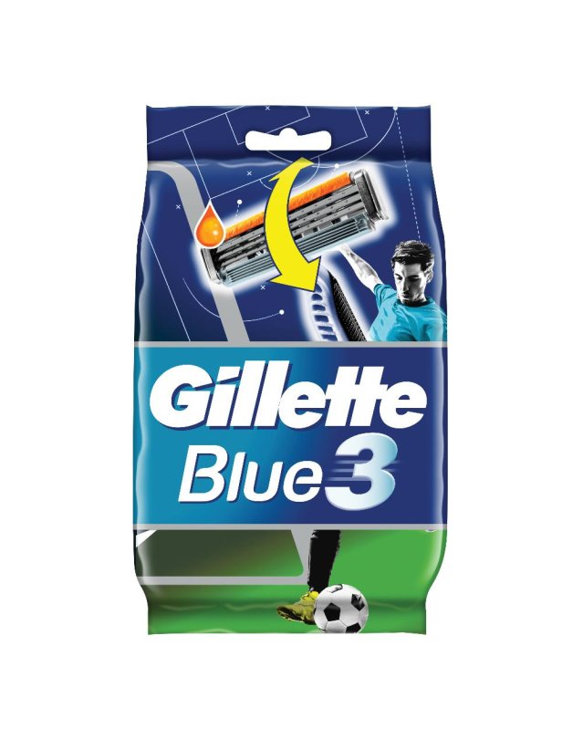GILLETTE BLUE3 NITRO 6PZ+2GR