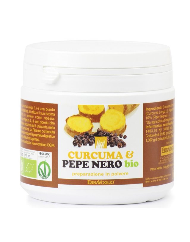 CURCUMA & PEPE NERO 150G