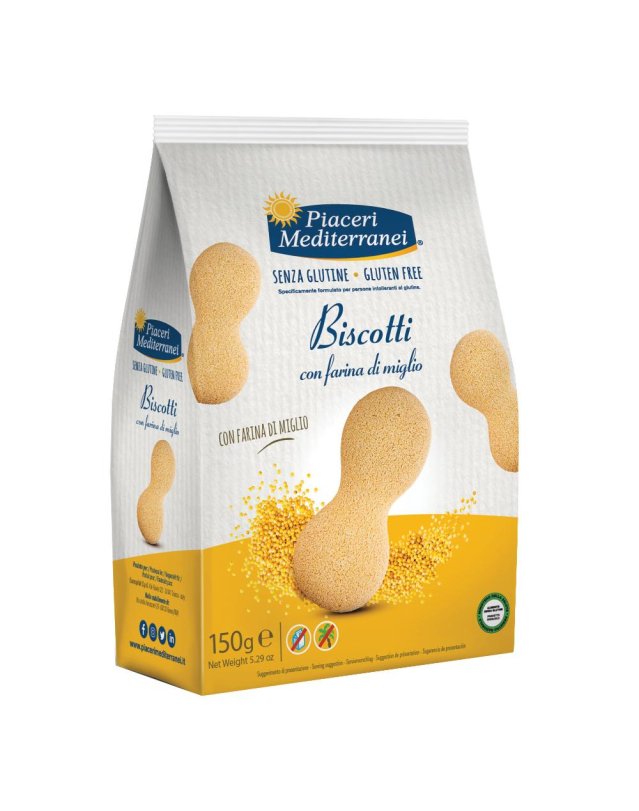 PIACERI MED.Bisc.Miglio 150g
