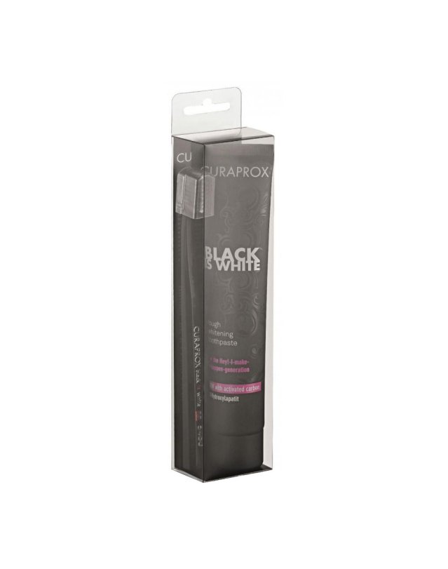 CURAPROX SET BLACK IS WHITE