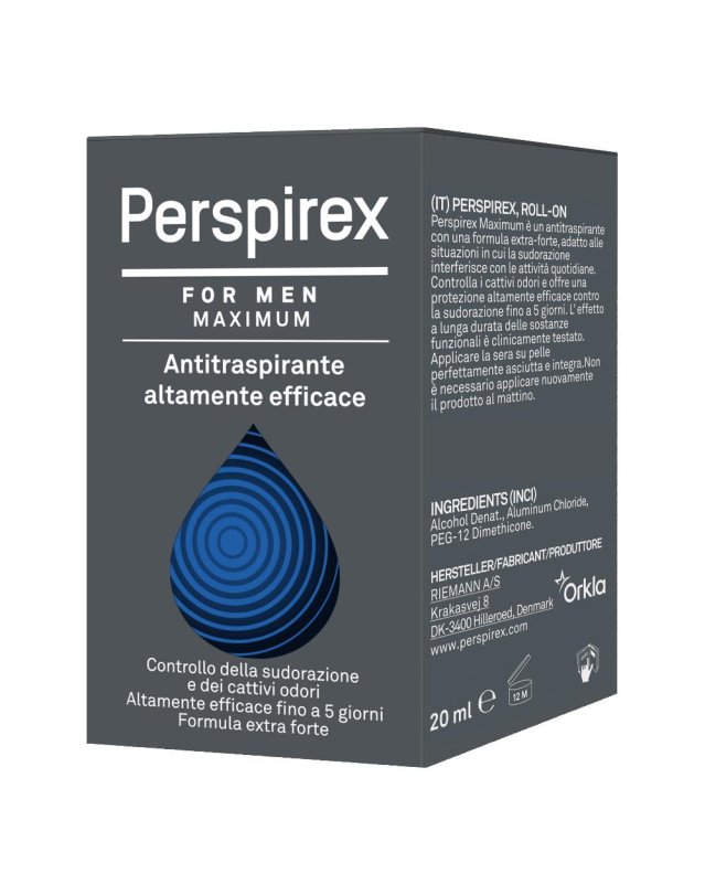 PERSPIREX MEN MAXIMUM ROLL ON