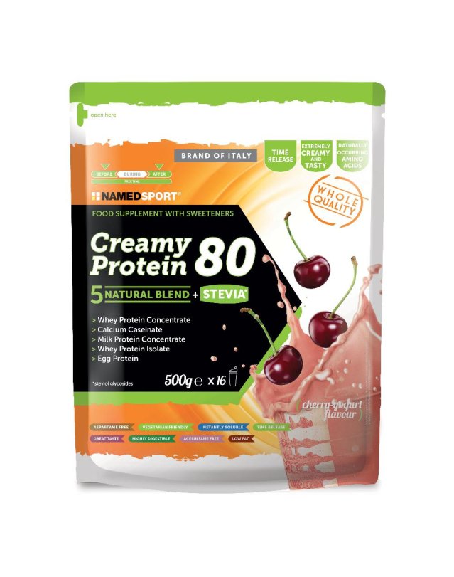 CREAMY PROT.80 Cherry Yog.500g