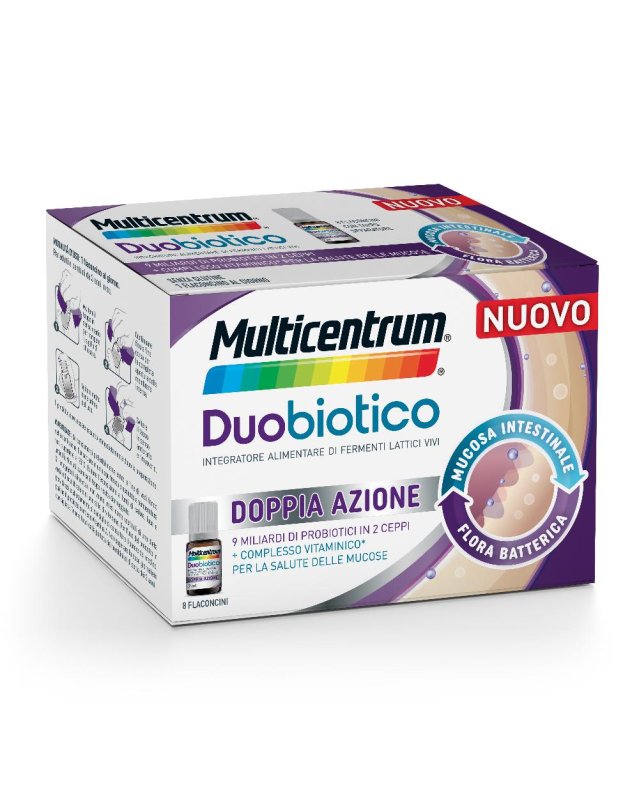MULTICENTRUM DUOBIOTICO 8FL