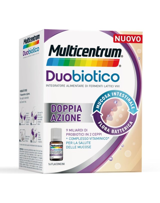 MULTICENTRUM DUOBIOTICO 16FL
