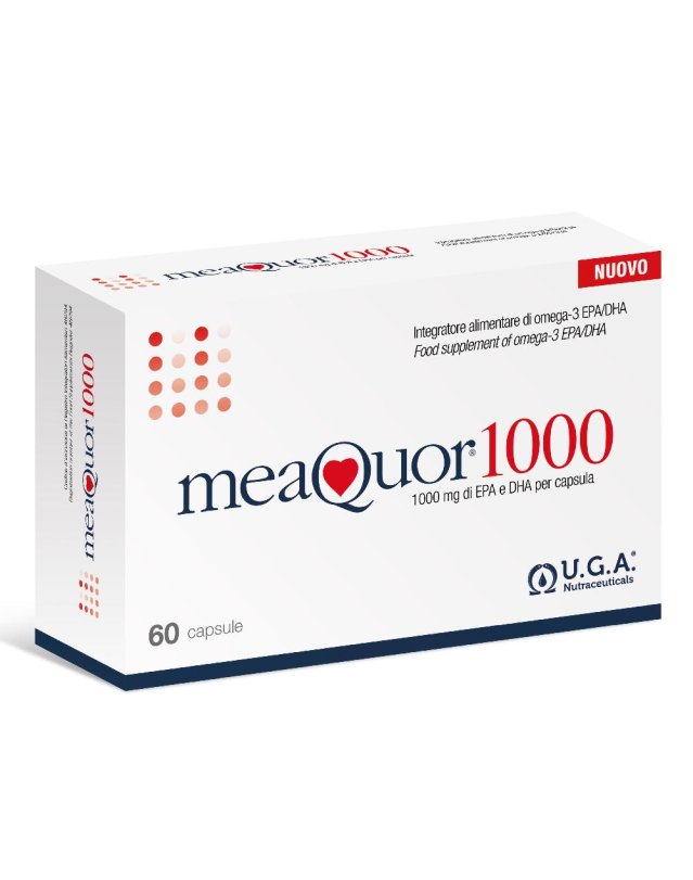 MeaQuor 1000 60 Capsule - Integratore per Funzione Cardiaca
