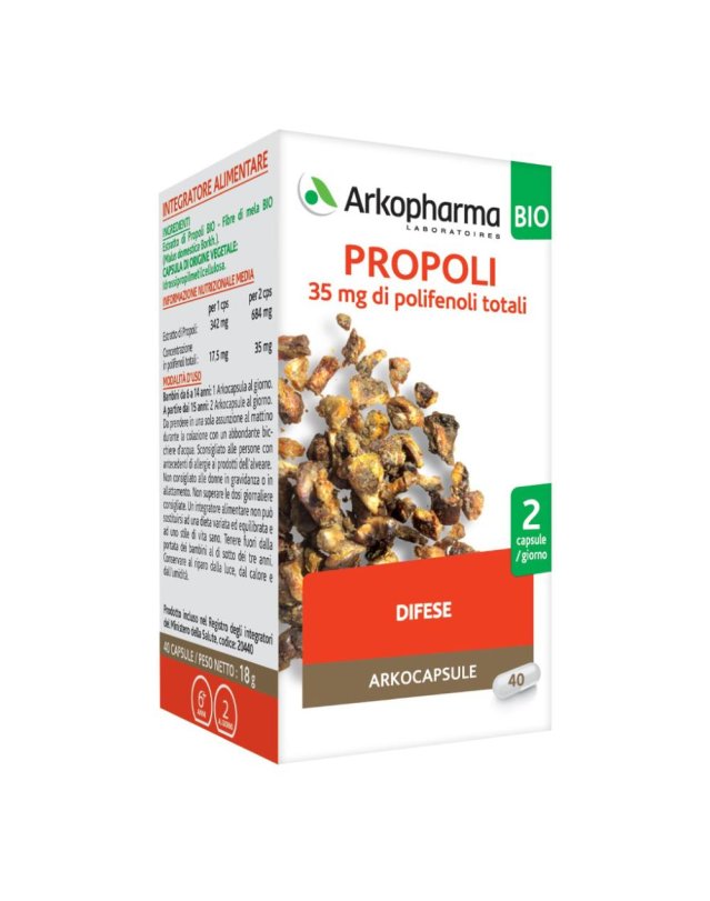 ARKOCAPSULE PROPOLI BIO 40CPS