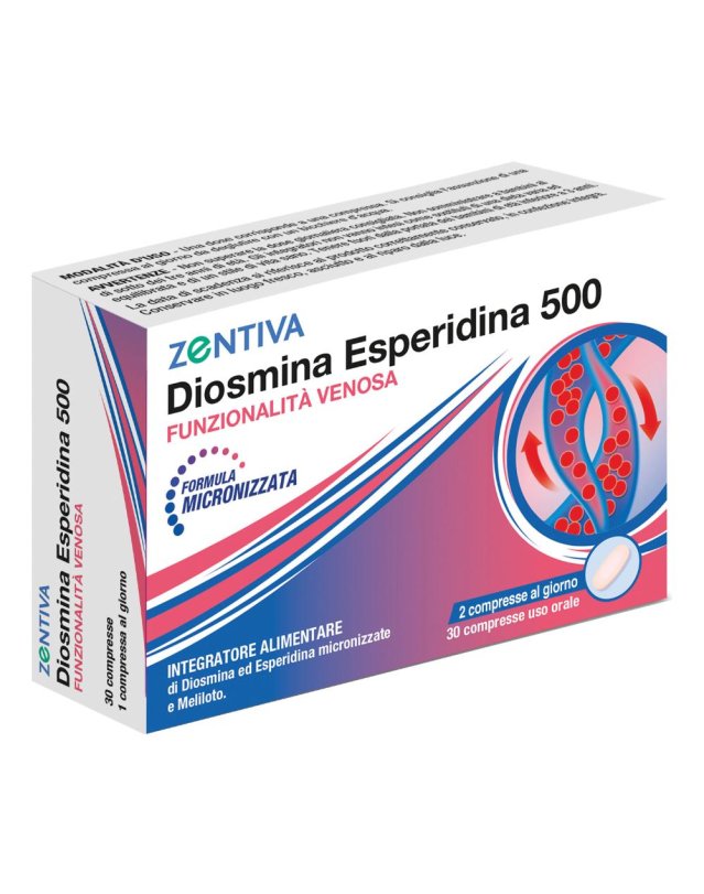 DIOSMINA ESPERIDINA 500 30CPR