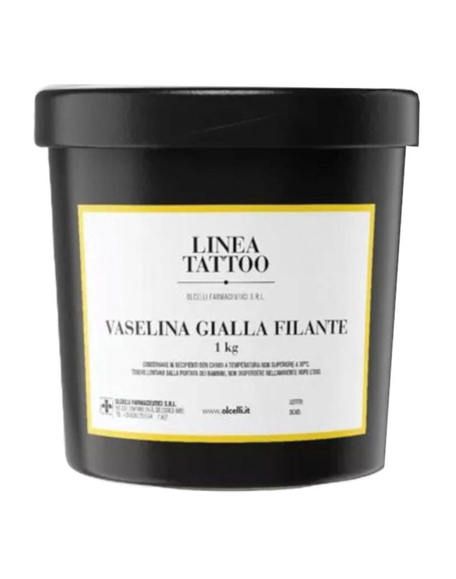 VASELINA GIALLA 1000G VASO NERO