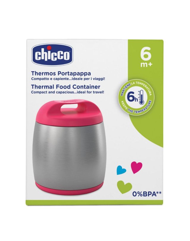 THERMOS 601821 PORTA PAPPA ROSA