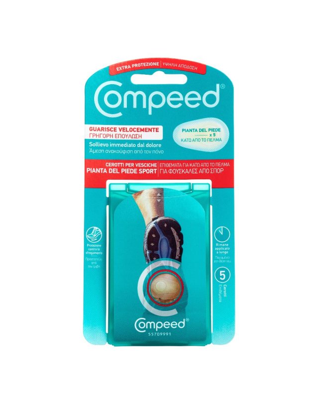COMPEED VESCICHE PIANT PIED 5PZ