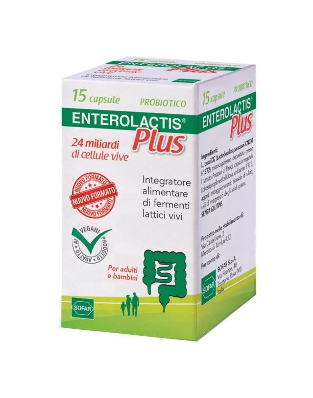 ENTEROLACTIS PLUS 15CPS