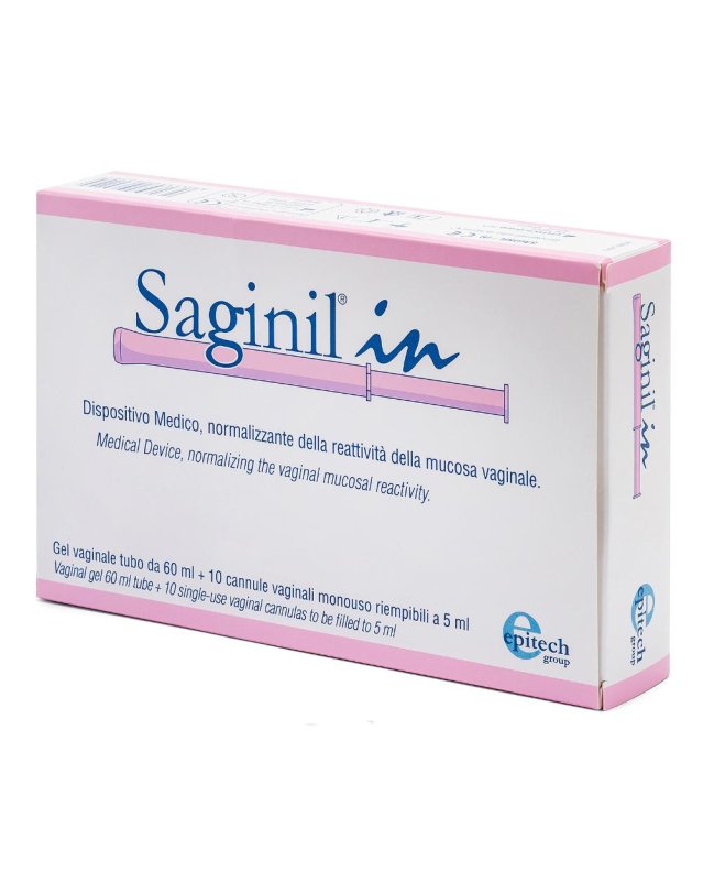 SAGINIL IN 10 CANNULE TUBO60ML