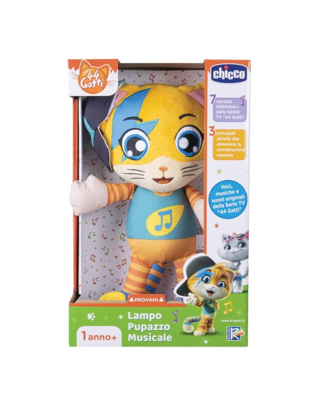 CH Gioco 44Gatti Lampo Pupazzo