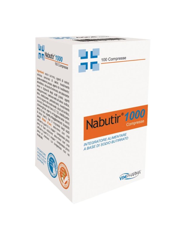 nabutir 1000 100 compresse- prodotto per il benessere intestinale