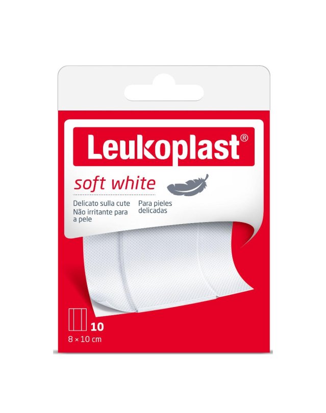 LEUKOPLAST SOFT WHITE 100X8CM