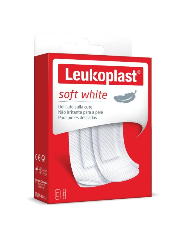 LEUKOPLAST Soft White Ass.20pz