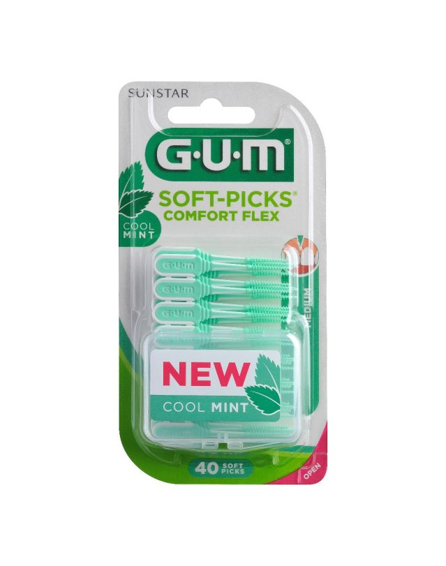 GUM COMFORT FLEX MINT SCOV 40P