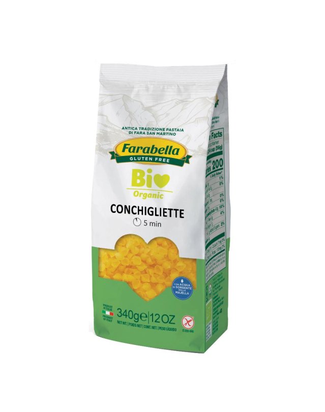 FARABELLA BIO Pasta Conch.340g