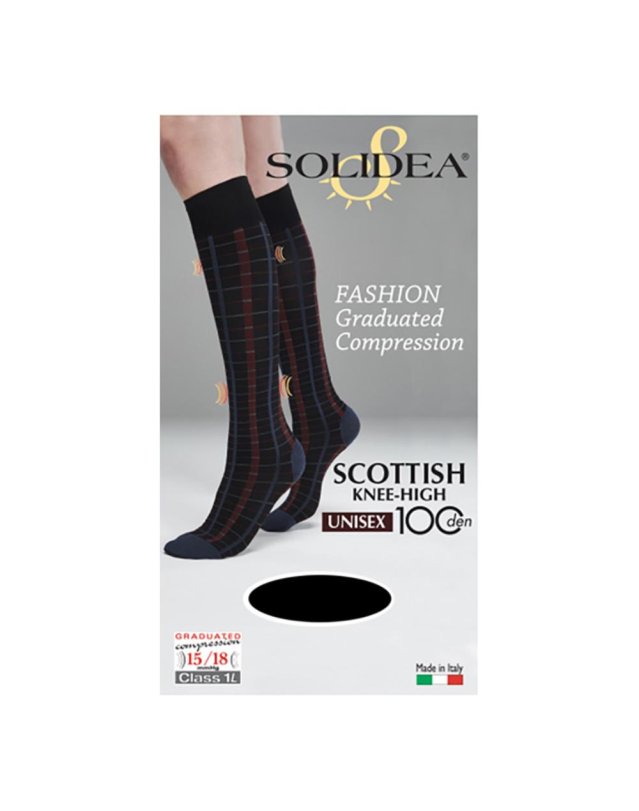 SCOTTIH KNEE-HIGH 100 Nero L