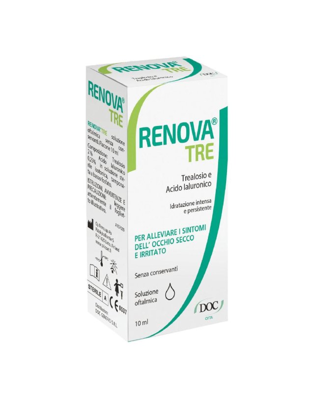 RENOVA TRE COLLIRIO 10ML